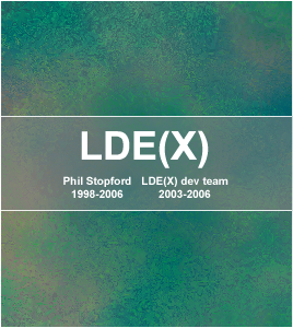 LDE(X) Logo